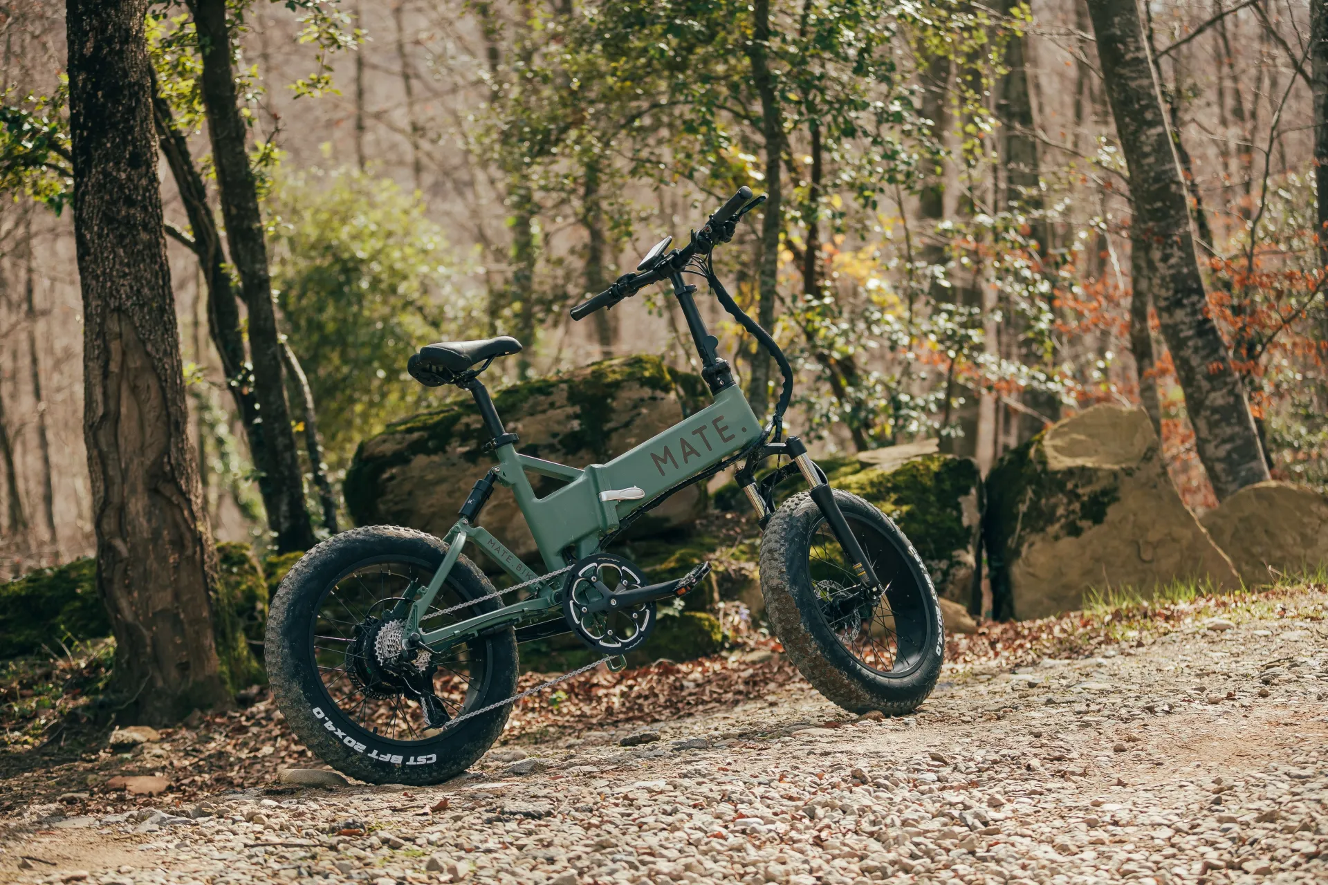 MATE Bike en otoño de aventura